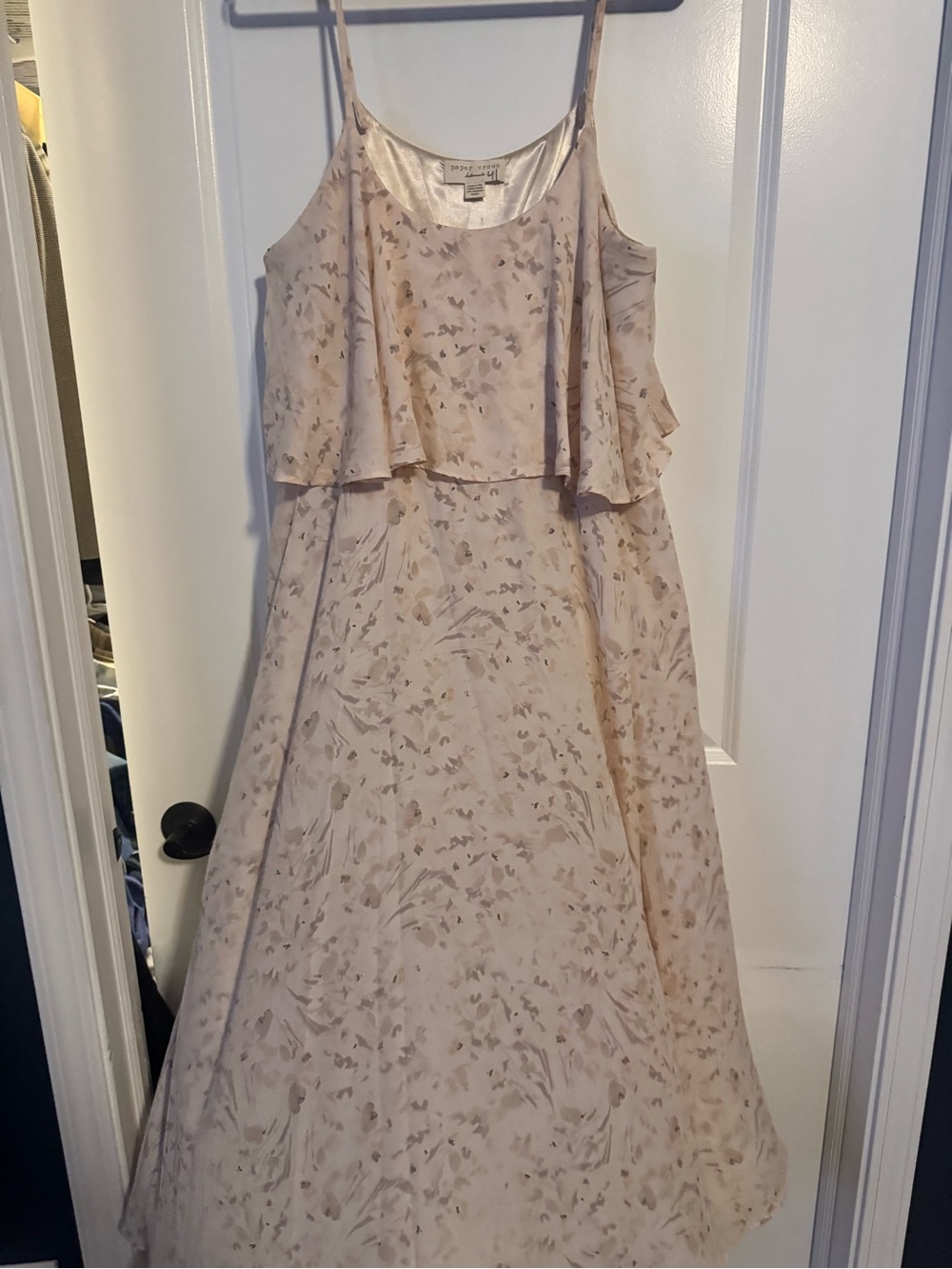 BEAUTIFUL Paper Crown Bridesmaid Dress